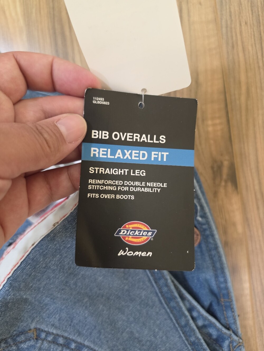 New Dickies Bib Relaxed Straight Overall - Picture 6 of 15